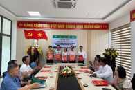 LỄ KÝ KẾT HỢP ĐỒNG ỦY THÁC VỚI TỔ CHỨC CHÍNH TRỊ- XÃ HỘI XÃ HÒA SƠN